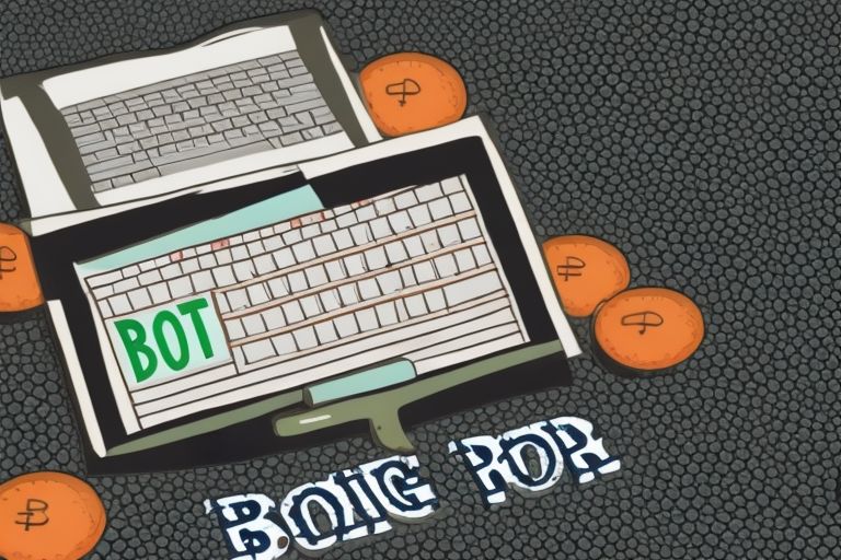 A cartoon image of a laptop with the words "Blog for Profit" written on it.