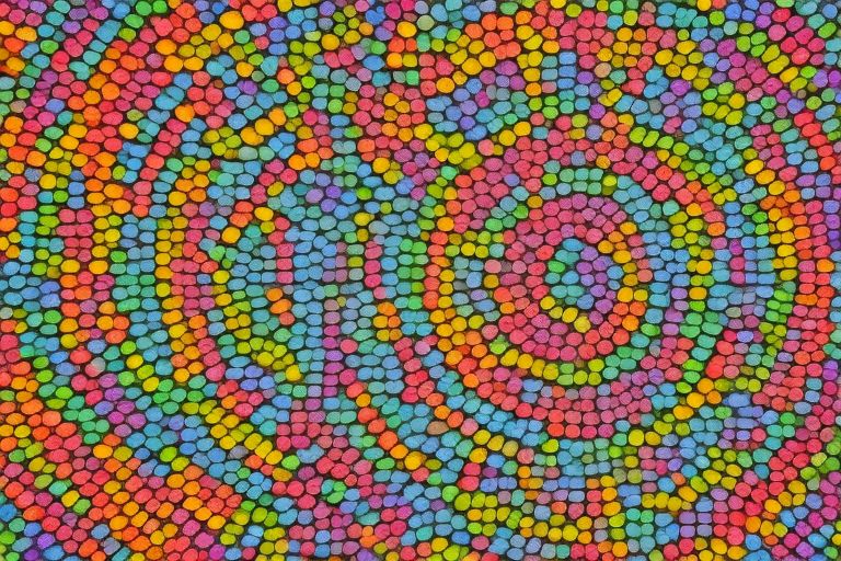 A colorful image of 0-9 in a circular pattern with each digit highlighted by a different color.