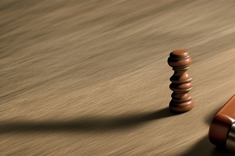 A gavel hitting a wooden block with an image of Takeoff in the background with text reading "Justice For Takeoff"