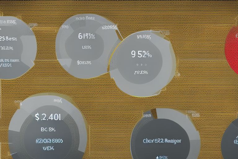 A graph showing Binance's increasing market share over time despite increased regulatory scrutiny