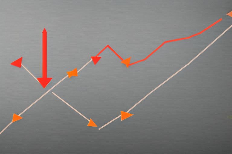 A graph showing increasing wage growth over time with arrows pointing upwards towards a bright future ahead