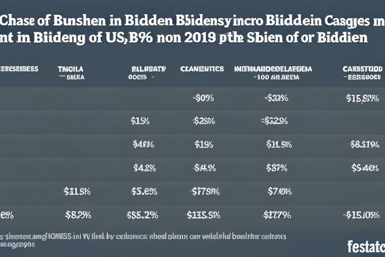 A graphic showing rising costs in various categories since Joe Biden was elected president of the United States.
