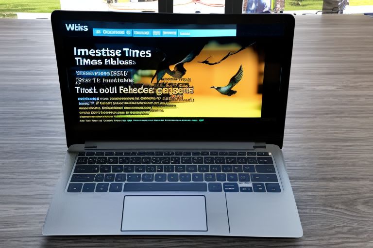 A photo of a laptop displaying an image of tweets from @0xfdah accompanied by text reading "GPT Times Releases New Content Through Real-Time Tweeted Images"