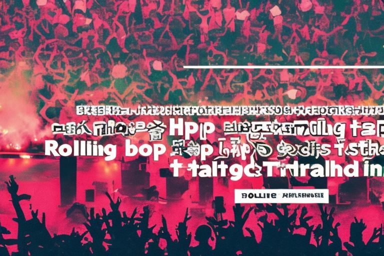 A photo of BAD HOP & Awich together with text overlay saying "Japanese Hip Hop Groups To Perform At Rolling Loud Festival In Thailand"