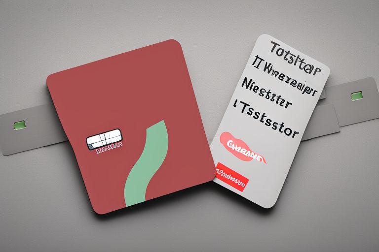 A photo of two customized USB sticks - one in the shape of a credit card and one in the shape of a twister - next to each other on a white background.