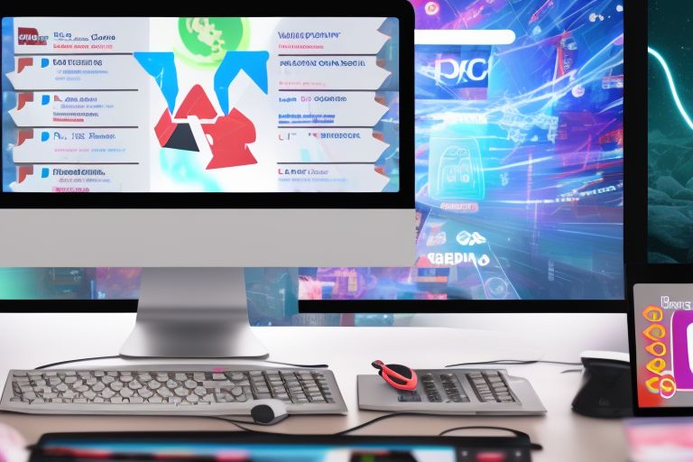 A picture of a computer screen displaying the LiveSpace logo alongside other icons representing decentralization and YouTube features