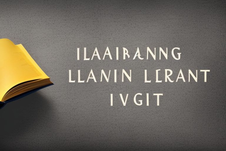 A picture of an open book with rays of light radiating outwards. The title “Learning To Learn” written in bold font across the top.