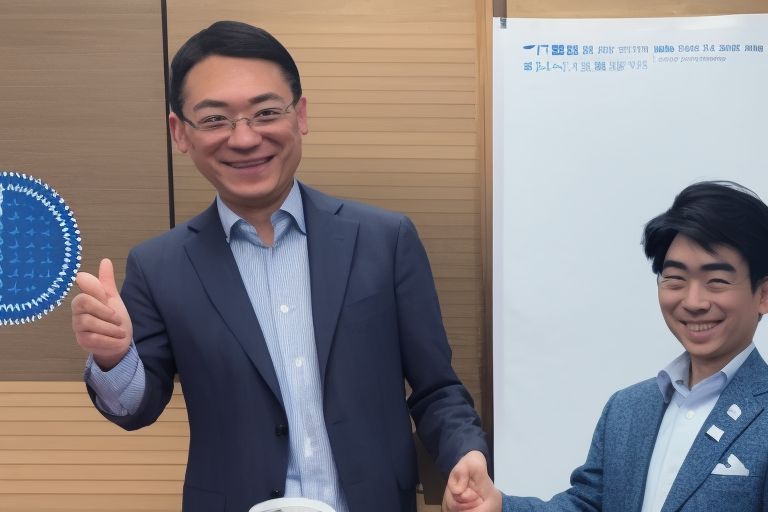A screenshot of the controversial tweet from Colabo・仁藤さん accompanied by a picture of two hands shaking against a white background.