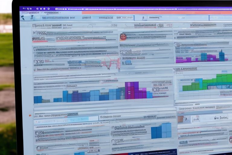 An image of a laptop screen showing off various metrics associated with a tweet posted on twitter - likes/retweets/views etc..